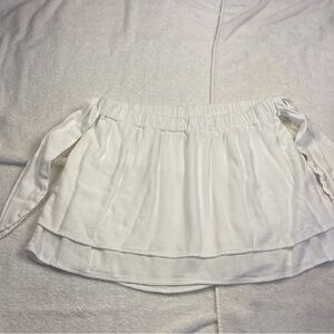 Splendid White Mini Skirt